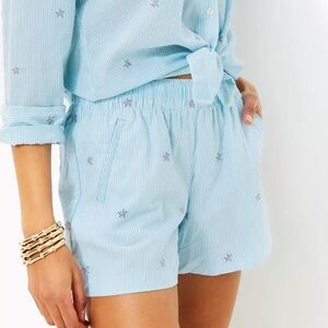 {Lilly Pulitzer} Brand New 4” Lilo Cotton Shorts